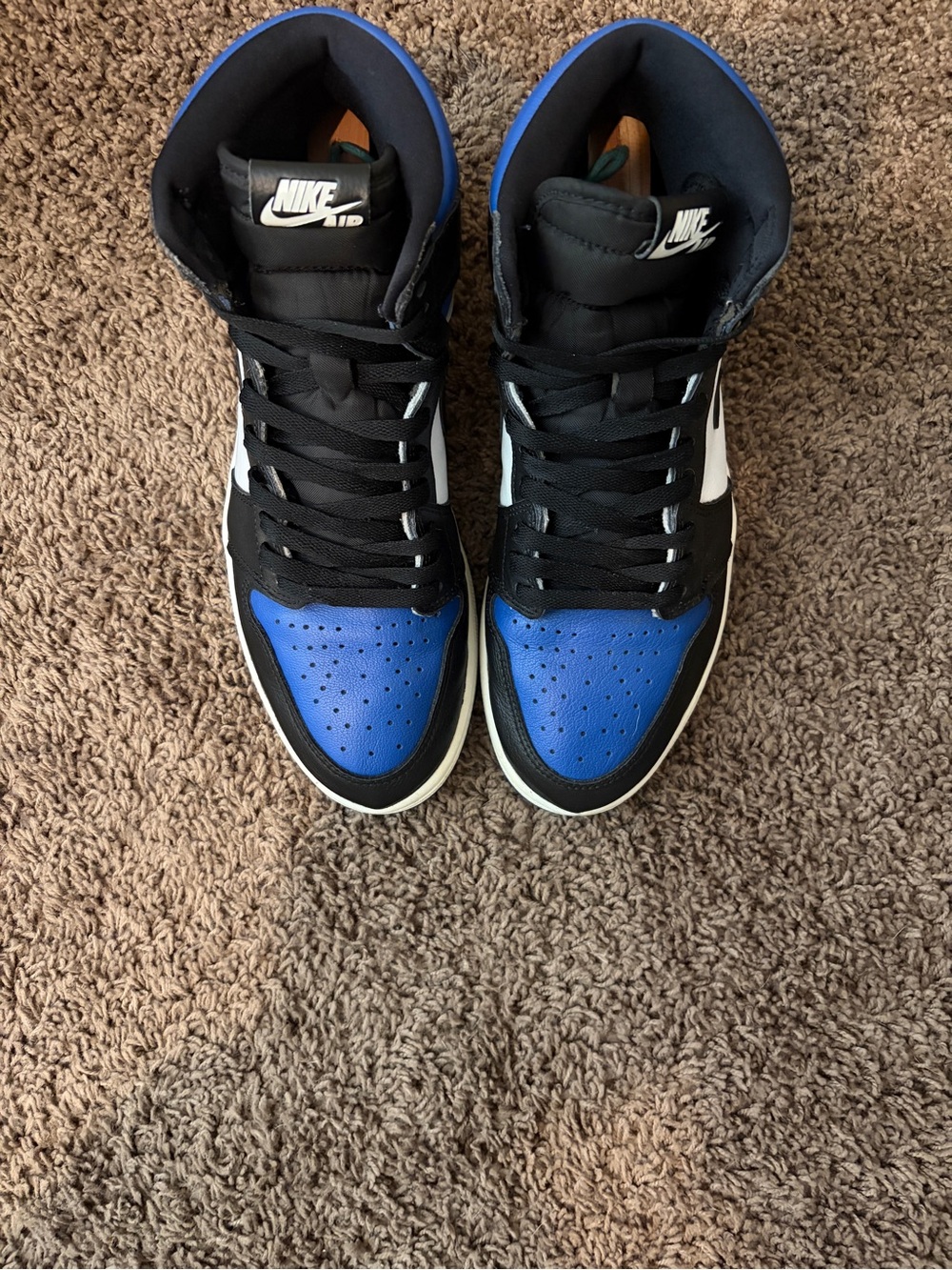 Jordan 1 high royal toe